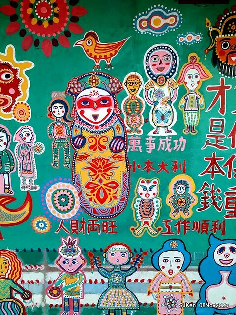 Rainbow village , Taichung, Taiwan, SJKen, Nov 8, 2020.