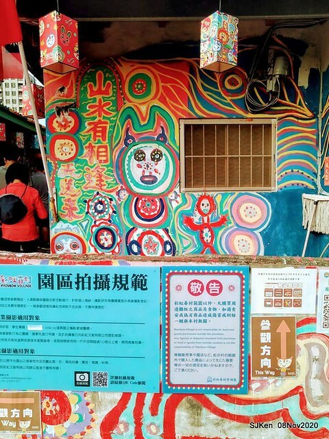 Rainbow village , Taichung, Taiwan, SJKen, Nov 8, 2020.