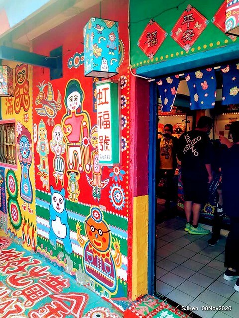 Rainbow village , Taichung, Taiwan, SJKen, Nov 8, 2020.