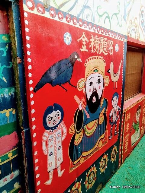 Rainbow village , Taichung, Taiwan, SJKen, Nov 8, 2020.
