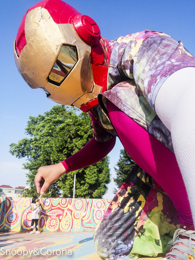 【台中景點】台中必遊景點｜南屯景點｜彩虹眷村～童趣療癒的彩虹村好好拍，還有小孩最愛的彩虹溜滑梯與沙坑