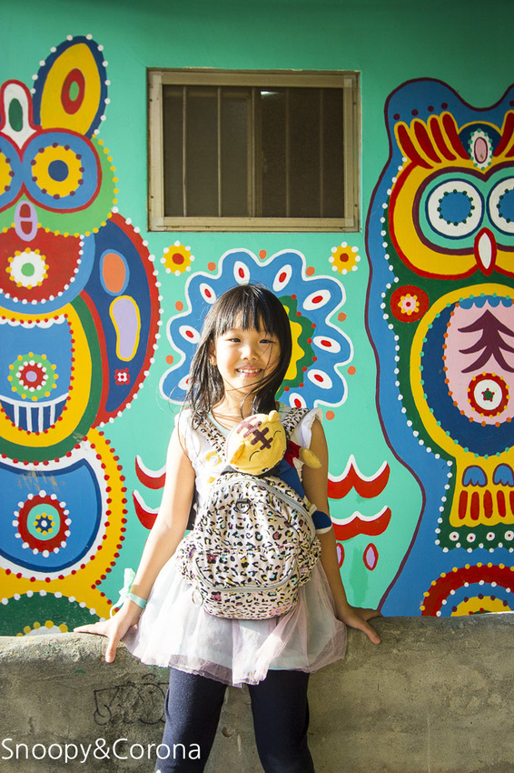 【台中景點】台中必遊景點｜南屯景點｜彩虹眷村～童趣療癒的彩虹村好好拍，還有小孩最愛的彩虹溜滑梯與沙坑