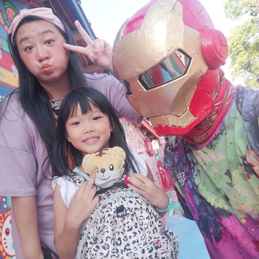 【台中景點】台中必遊景點｜南屯景點｜彩虹眷村～童趣療癒的彩虹村好好拍，還有小孩最愛的彩虹溜滑梯與沙坑