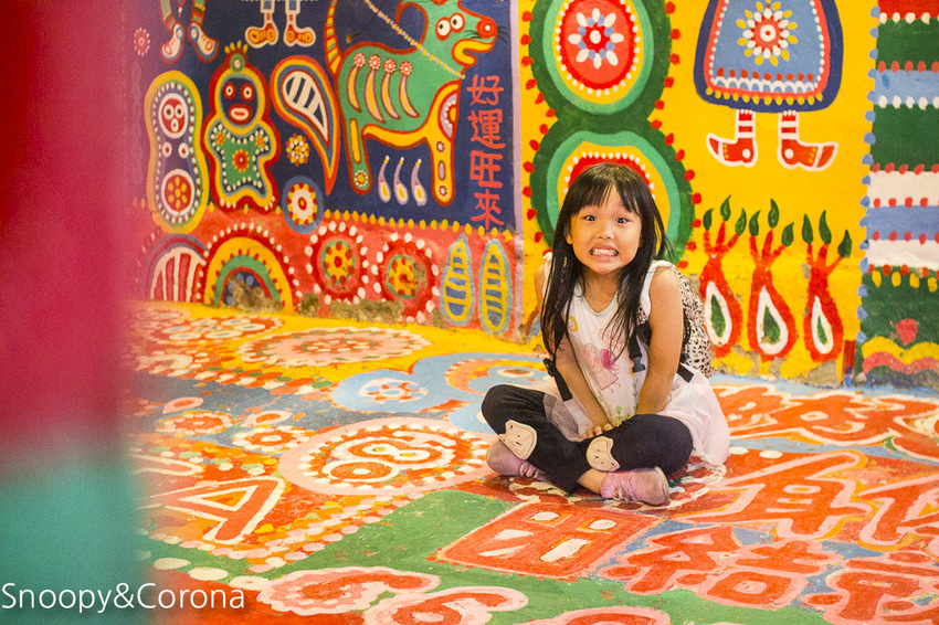 【台中景點】台中必遊景點｜南屯景點｜彩虹眷村～童趣療癒的彩虹村好好拍，還有小孩最愛的彩虹溜滑梯與沙坑