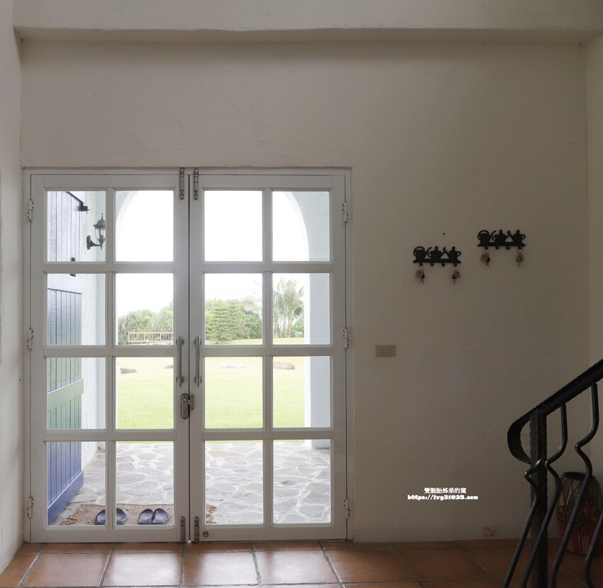 台東長濱特色包棟民宿 – 海稻村 藍白色希臘地中海風格 絕美無敵的海景