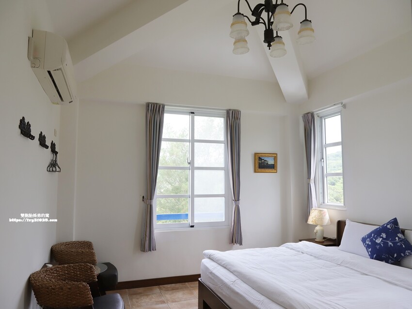 台東長濱特色包棟民宿 – 海稻村 藍白色希臘地中海風格 絕美無敵的海景