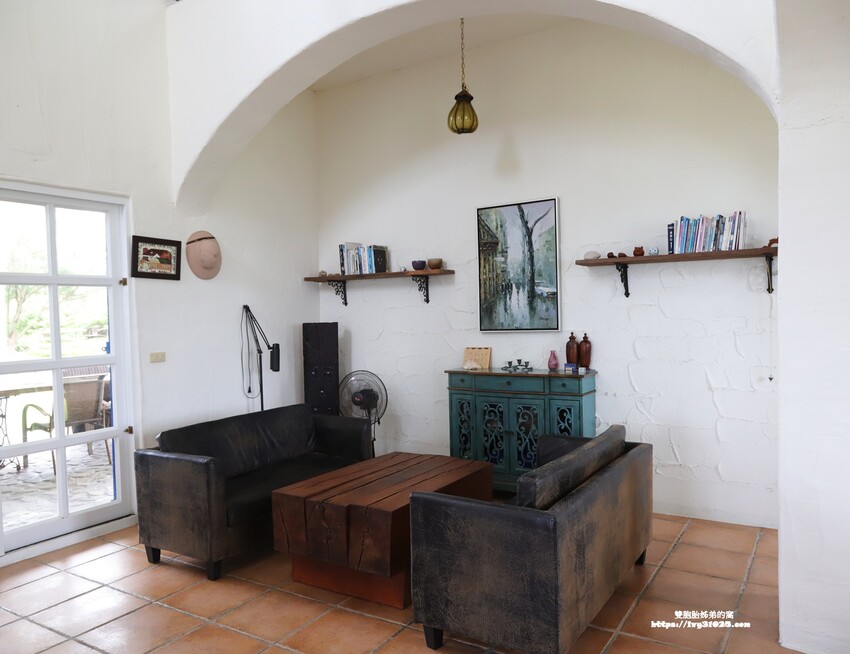 台東長濱特色包棟民宿 – 海稻村 藍白色希臘地中海風格 絕美無敵的海景