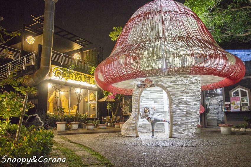 【玩樂.台中】大坑景點/紙箱王創意園區~巨大蘑菇、南瓜馬車、松鼠溜滑梯…紙是太吸睛,適合親子同遊