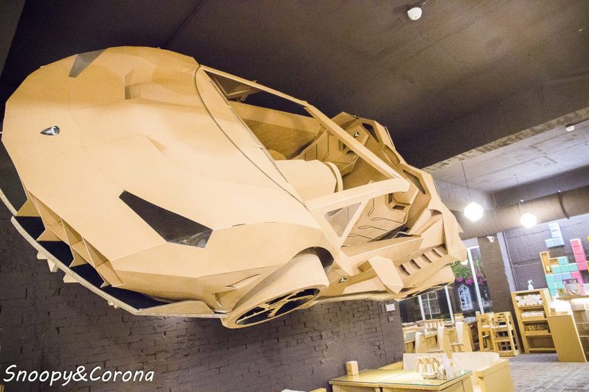 【玩樂.台中】大坑景點/紙箱王創意園區~巨大蘑菇、南瓜馬車、松鼠溜滑梯…紙是太吸睛,適合親子同遊