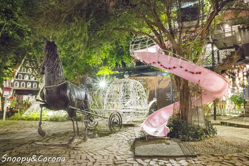 【玩樂.台中】大坑景點/紙箱王創意園區~巨大蘑菇、南瓜馬車、松鼠溜滑梯…紙是太吸睛,適合親子同遊