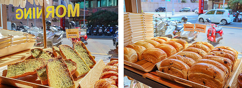 小鳥吃吐司竹北店 | 席捲北台灣文青韓風麵包店$40元麵包任選3個$100元價格親民超實惠