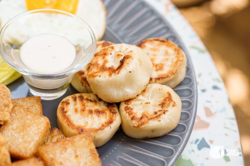 GOGOBUS 元氣巴士｜台中超人氣平價早午餐，楊枝甘露奶酥、大阪燒奶酥 新品上市