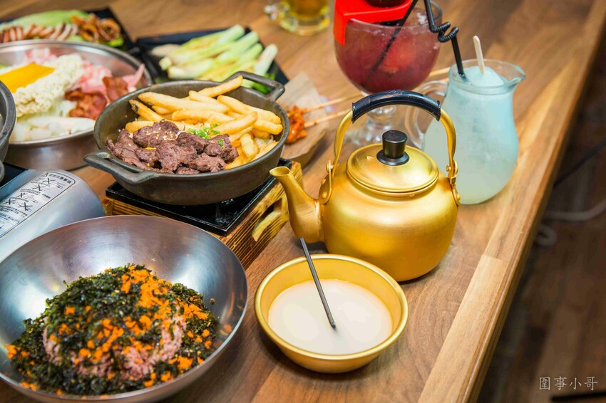 中壢威尼斯美食推薦-賓屋韓國小酒館!各式各樣的韓式料理吃到飽啊~酒單豐富而且還有超可愛的樂磕深水炸彈啦~請切記開車不喝酒喝酒不開車喔大家!(邀約) @圍事小哥的幸福相框