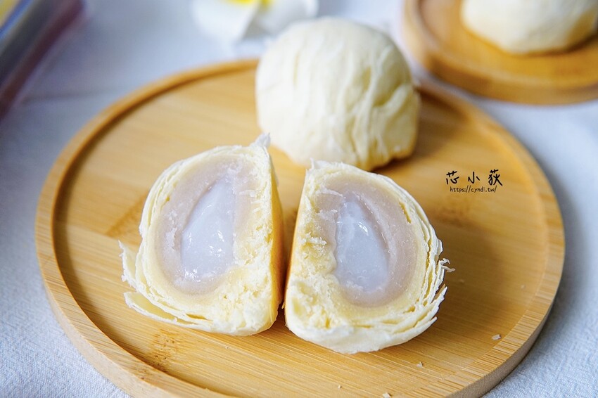 裕品馨，團購宅配美食．台式糕餅推薦！古早味中式點心，微甜微鹹的奶油小酥餅、綿密芋泥加麻糬的紫晶酥 - Cyndi loves 享食天堂
