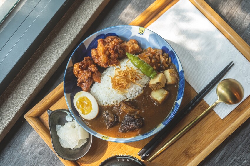 新竹美食|島津和牛咖哩~新竹東區熟成咖哩專賣店,頂級和牛入咖哩高貴不貴!米飯竟然用頂級的北海道夢美人
