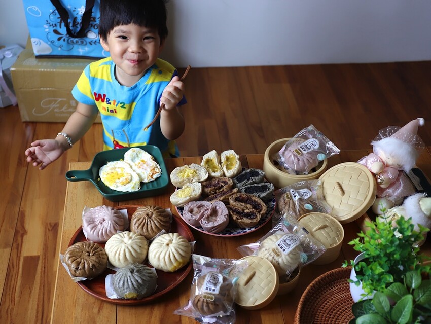 繽紛馬卡龍包子美味營養兼具.讓小寶貝們快速補充早晨活力/全台宅配超方便