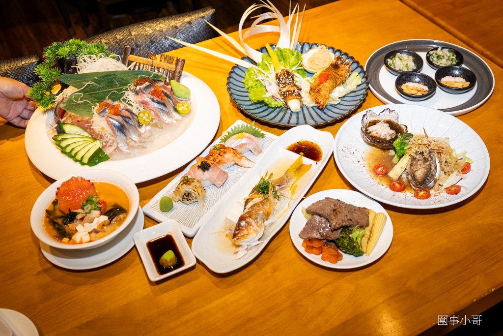 中壢美食推薦-漁師 小料理，有無菜單料理也有單點日料美食，是一個可以讓你放鬆享用各式日式料理的好去處。 @圍事小哥的幸福相框