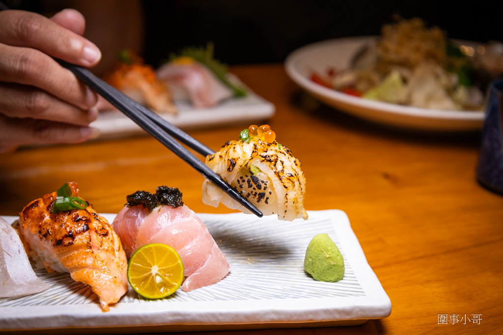 中壢美食推薦-漁師 小料理，有無菜單料理也有單點日料美食，是一個可以讓你放鬆享用各式日式料理的好去處。 @圍事小哥的幸福相框