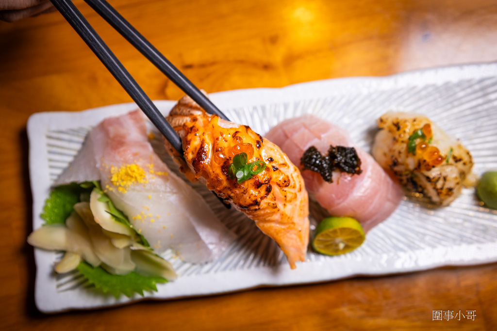 中壢美食推薦-漁師 小料理，有無菜單料理也有單點日料美食，是一個可以讓你放鬆享用各式日式料理的好去處。 @圍事小哥的幸福相框