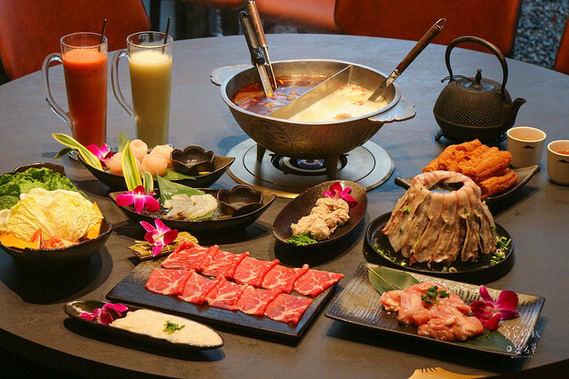 台中南屯|新竹人氣鴛鴦麻辣鍋來台中開幕了|特色火焰炙燒豬|獨門漢方麻辣|岩漿火鍋 台中公益店