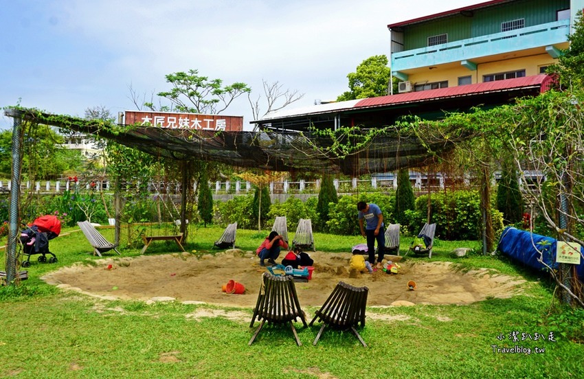 台中后里景點》木匠兄妹木工房．親子景點,好玩DIY木工體驗,戶外沙坑,庭園下午茶,IG拍照熱門打卡景點! - 小潔趴趴走旅遊札記
