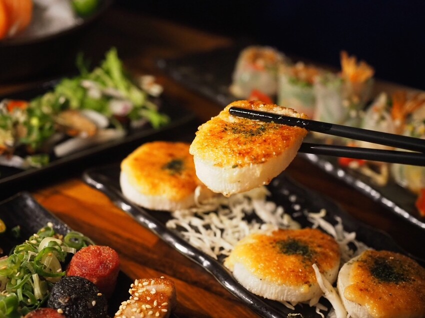 板橋居酒屋推薦《隱居いざかや》江翠店／閉著眼睛點都是極好吃，串燒搭上女生最愛柚子啤酒