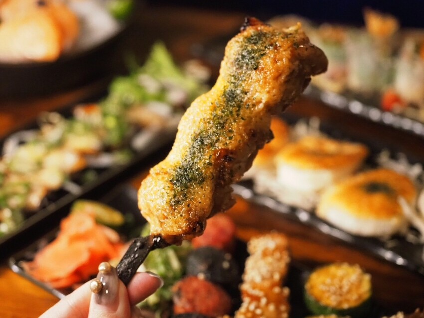 板橋居酒屋推薦《隱居いざかや》江翠店／閉著眼睛點都是極好吃，串燒搭上女生最愛柚子啤酒