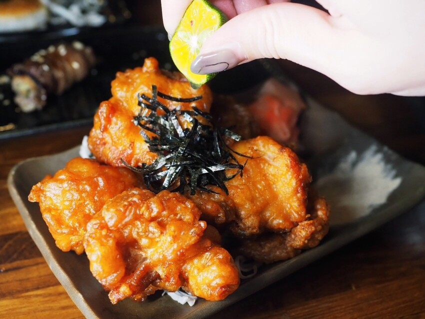 板橋居酒屋推薦《隱居いざかや》江翠店／閉著眼睛點都是極好吃，串燒搭上女生最愛柚子啤酒