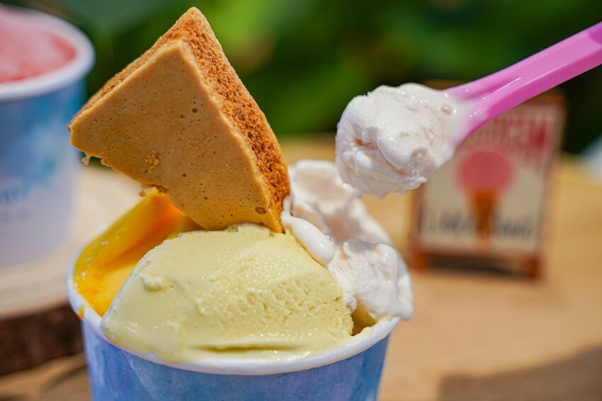 高雄美食|真材實料吃一口就上癮的法式冰淇淋/貝力岡法式冰淇淋