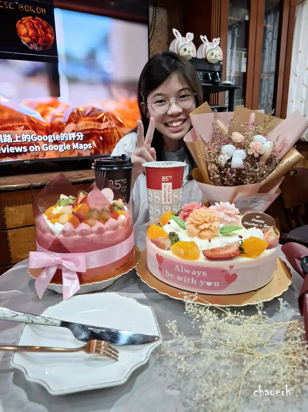 85度C  2025年母親節蛋糕