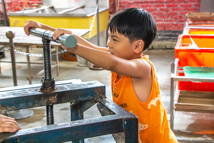 南投埔里,親子遊慢慢玩,廣興紙寮。 - 微笑Joe幸運