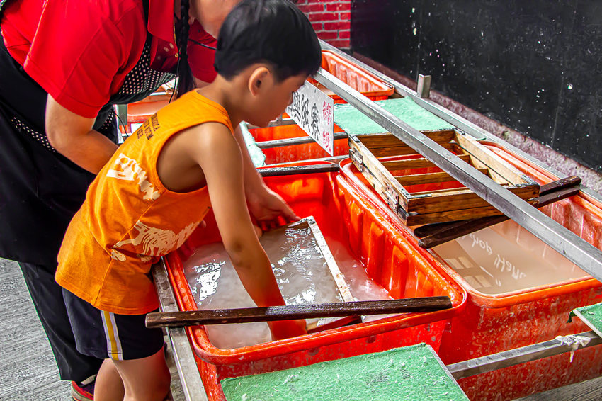 南投埔里,親子遊慢慢玩,廣興紙寮。 - 微笑Joe幸運