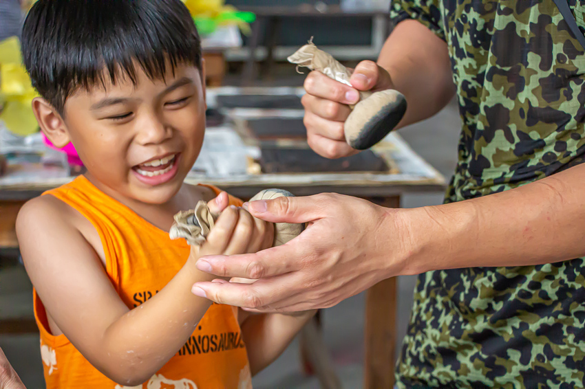 南投埔里,親子遊慢慢玩,廣興紙寮。 - 微笑Joe幸運