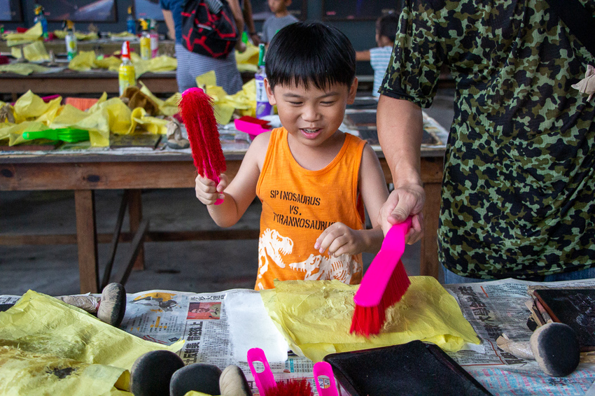 南投埔里,親子遊慢慢玩,廣興紙寮。 - 微笑Joe幸運