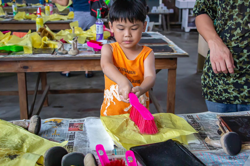 南投埔里,親子遊慢慢玩,廣興紙寮。 - 微笑Joe幸運