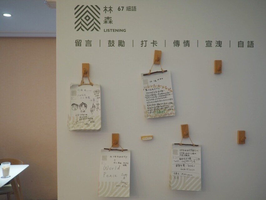 《 Listening67 林森 67》台中西區超好拍純白貨櫃玻璃屋，玻璃屋包廂就像隱藏在都市裡的森林系灶咖｜下午茶