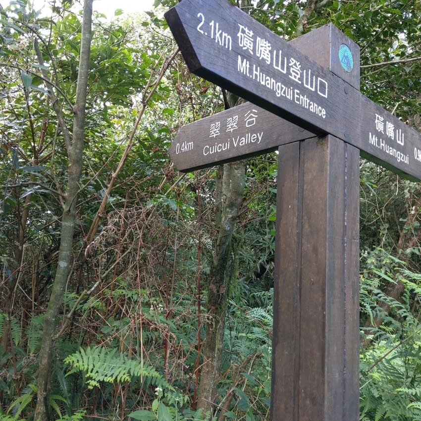 台北//士林//台灣的富士山~磺嘴山生態保護區加碼翠翠谷步道