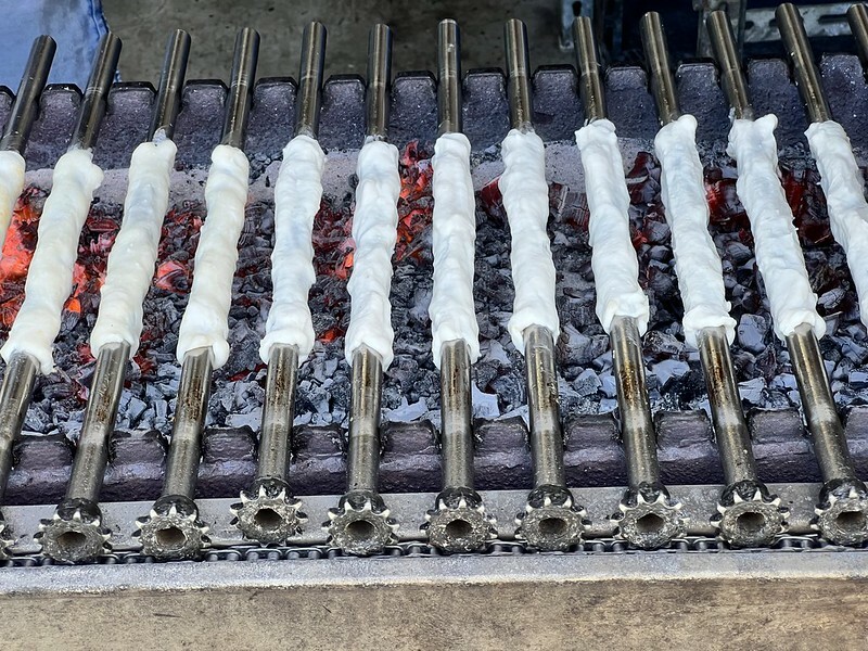 【台灣，基隆市，中正區】涂大手工碳烤吉古拉，來晚了可就吃不到嚕！！（基隆美食/正濱漁港美食）