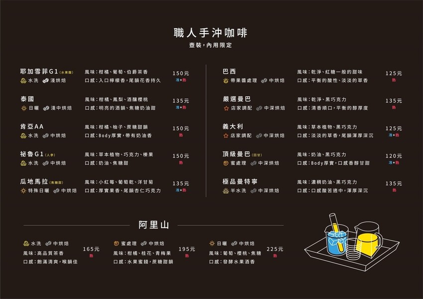 桃園咖啡廳推薦|慕光咖啡工作室~職人手沖咖啡專門店、限量冰滴咖啡、週三輕拿鐵特價中