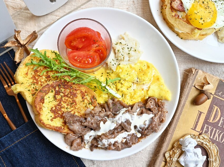 Ivorish東京超人氣法式吐司台中精誠店｜隱身在巷弄中的老宅人氣早午餐店，十週年聯名七三茶堂法式吐司，限量販售～