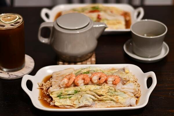 台南市北區【台南北區】有邑家~咖啡店竟然吃的到港式腸粉,還有素食腸粉喔!