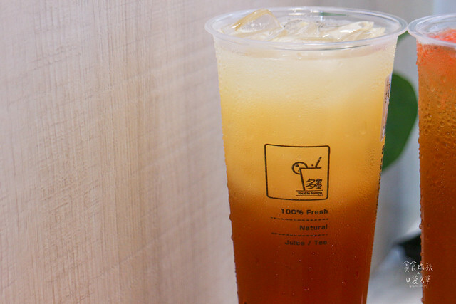 台中西屯|新鮮現榨果汁與茶湯完美融合。中科飲料推薦|柳香綠茶、芭芭檸檬、綠梅青青|多樂堂Tout le temp