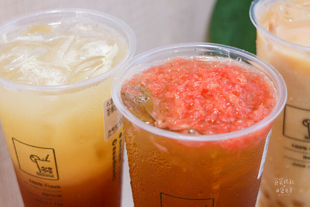 台中西屯|新鮮現榨果汁與茶湯完美融合。中科飲料推薦|柳香綠茶、芭芭檸檬、綠梅青青|多樂堂Tout le temp
