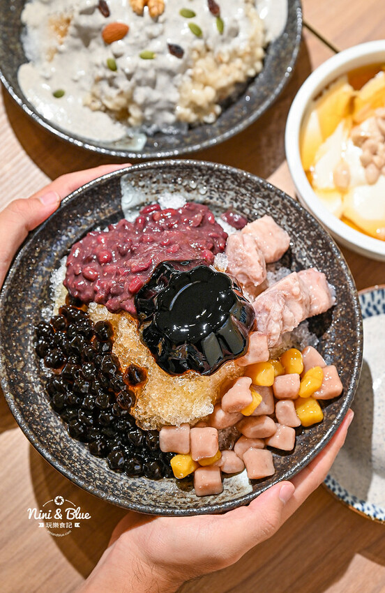 台中高CP值冰店,剉冰加煉乳不加價、手工熬煮配料-妮妮布魯