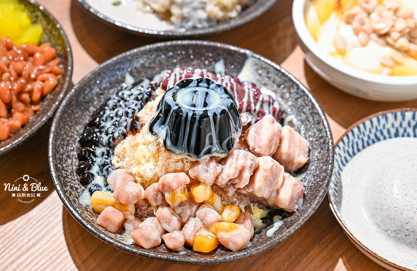 台中高CP值冰店,剉冰加煉乳不加價、手工熬煮配料-妮妮布魯