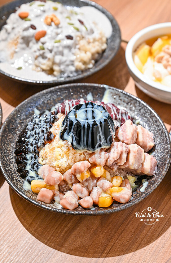 台中高CP值冰店,剉冰加煉乳不加價、手工熬煮配料-妮妮布魯