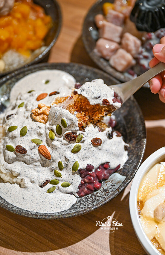 台中高CP值冰店,剉冰加煉乳不加價、手工熬煮配料-妮妮布魯