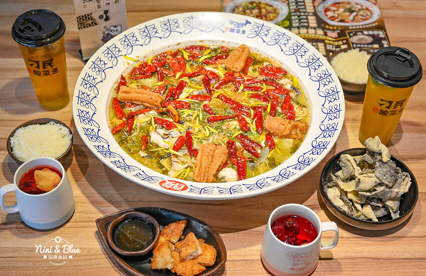刁民酸菜魚第3家分店就在台中公益路，南屯宵夜美食新選擇 -妮妮布魯