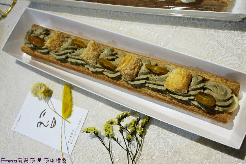台南甜點【白面酥生 法式千層脆片】草莓限定!薄脆餅香的千層法夾超美藝術甜點.鬆脆茶香的法式千層脆片伴手禮│赤崁樓│中西區美食 - Fresa芙芮莎♥莎旅憶食