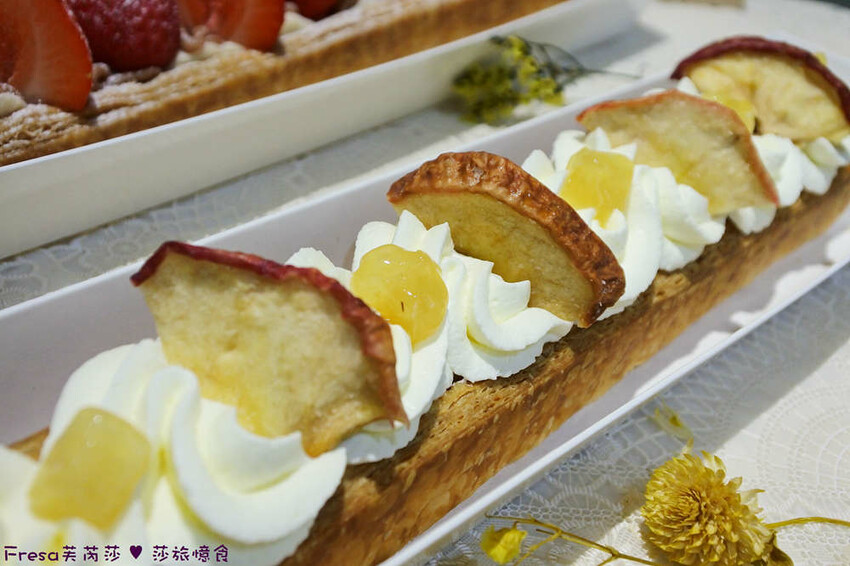 台南甜點【白面酥生 法式千層脆片】草莓限定!薄脆餅香的千層法夾超美藝術甜點.鬆脆茶香的法式千層脆片伴手禮│赤崁樓│中西區美食 - Fresa芙芮莎♥莎旅憶食